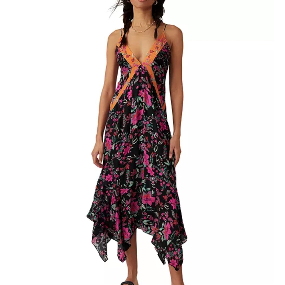Free people there she goes maxi dress